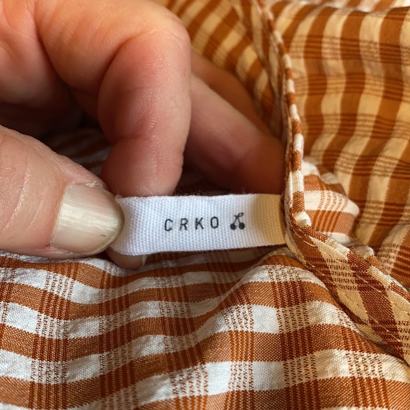 CRKO 3/4 sleeve maxi dress, see descr for size - Picture 4 of 4